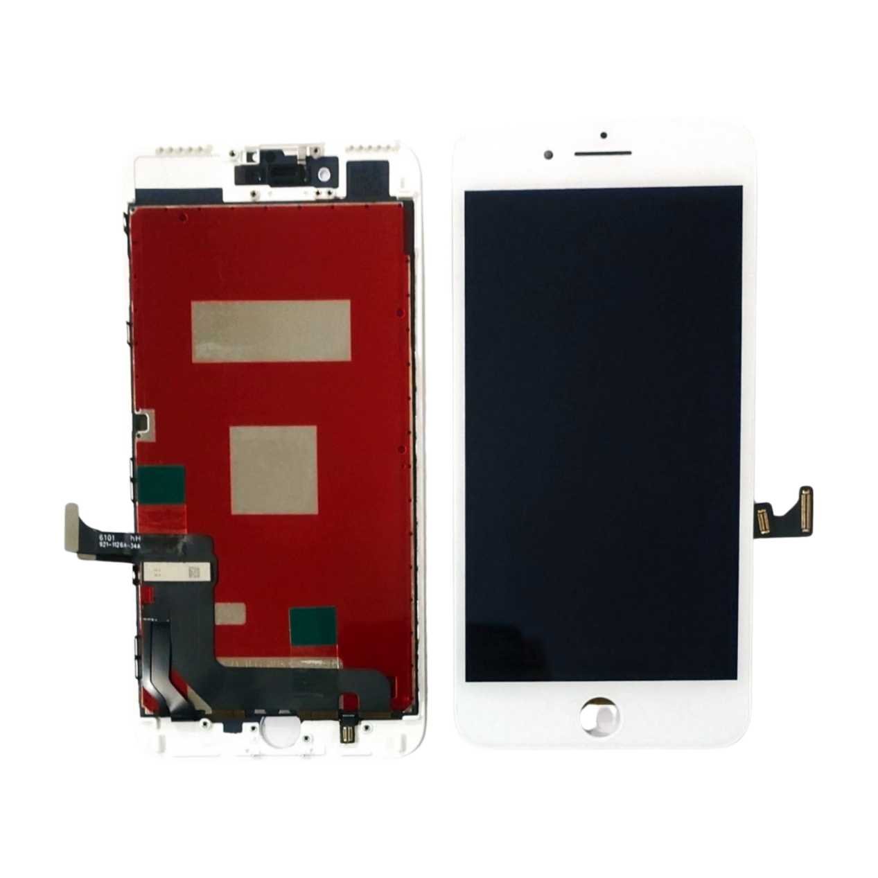 Display For Apple iPhone 8 Plus -White (Lcd Plus Touch glass combo ...