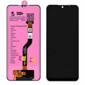 Display For Lava Z6 (Lcd Plus Touch glass combo folder)