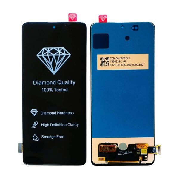 Samsung Galaxy A71 (sm-A715F) -Black (Lcd Plus Touch glass combo folder)