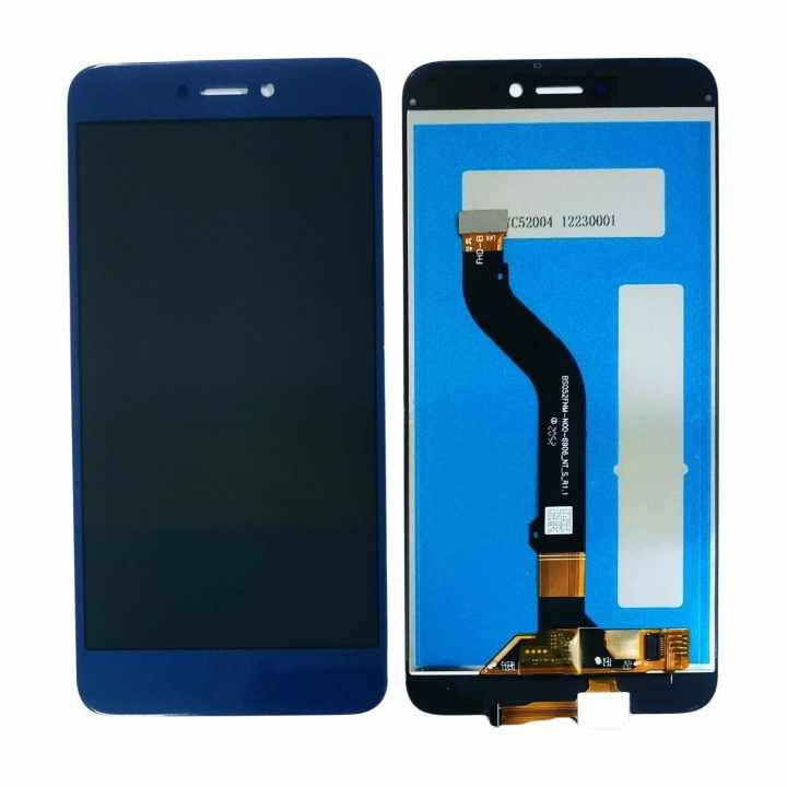 Huawei P8 Lite 2017 LCD Touch Screen Digitizer Assembly Replacement - Black, 5.0" IPS Display, Full Front Panel Kit