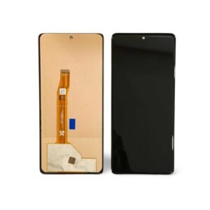 Display For Lava Blaze Curve 5G (display glass combo folder)
