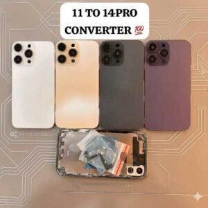 Convertor Housing For Apple iPhone 11 To iPhone 14 Pro (Housing, Converter, Back Body)