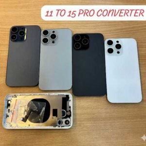 Convertor Housing For Apple iPhone 11 To iPhone 15 Pro (Housing, Converter, Back Body)