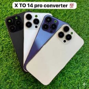 Convertor Housing For Apple iPhone X To iPhone 14 Pro (Housing, Converter, Back Body)