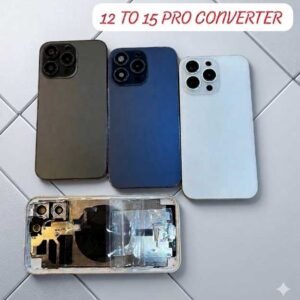 Convertor Housing For Apple iPhone 12 To iPhone 15 Pro (Housing, Converter, Back Body)