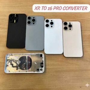 Convertor Housing For Apple iPhone XR To iPhone 16 Pro (Housing, Converter, Back Body)