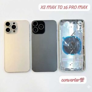 Convertor Housing For Apple iPhone XS Max To iPhone 16 Pro Max (Housing, Converter, Back Body)
